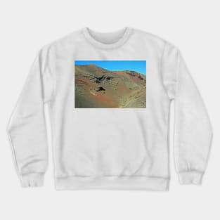 Volcanic Landscape, Lanzarote, May 2022 Crewneck Sweatshirt